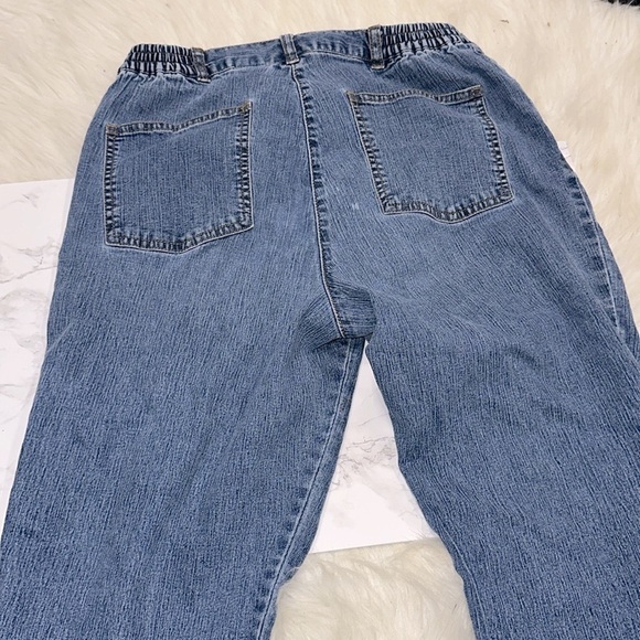 Ruby Rd. Blue cropped Jeans size 8 - Picture 7 of 7